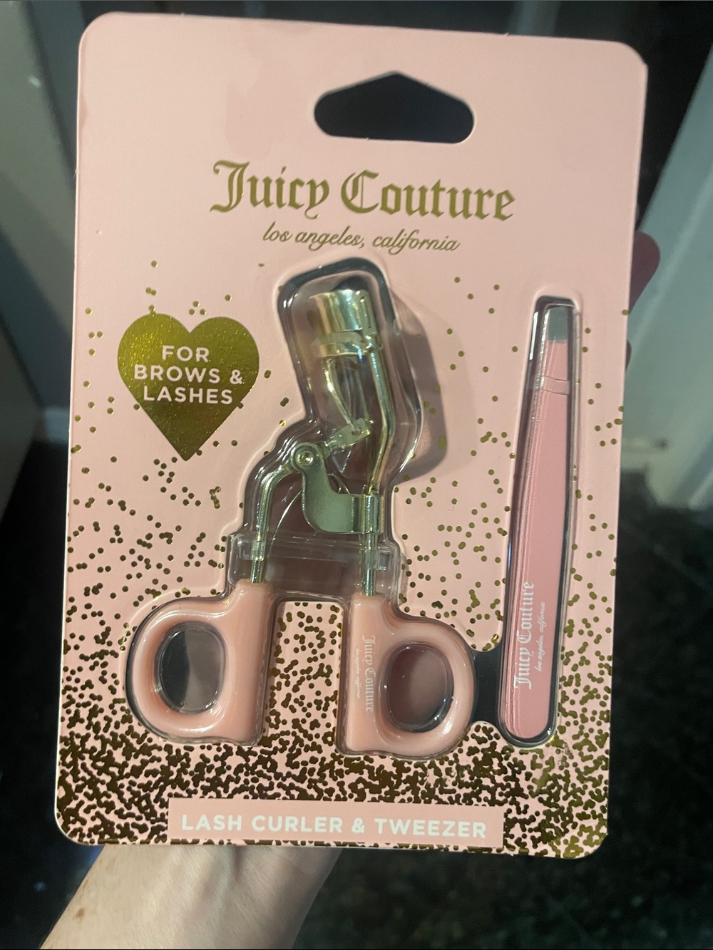 Juicy Couture Eyelash Curler & Tweezer Set
